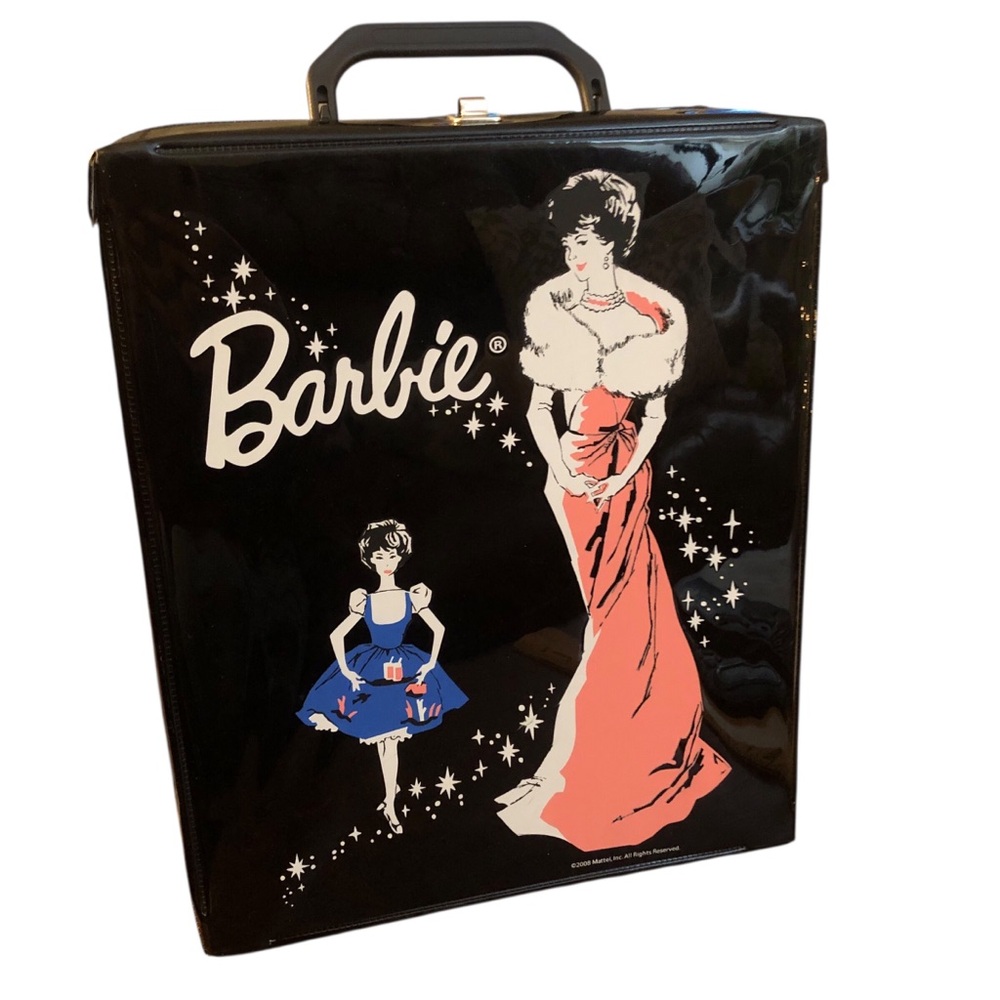 Barbie Doll 50th Anniversary Fashion Carrying Case Vinyl Reproduction 2008